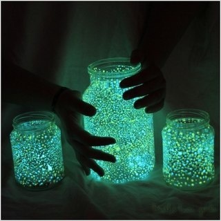 diy bocal luciole