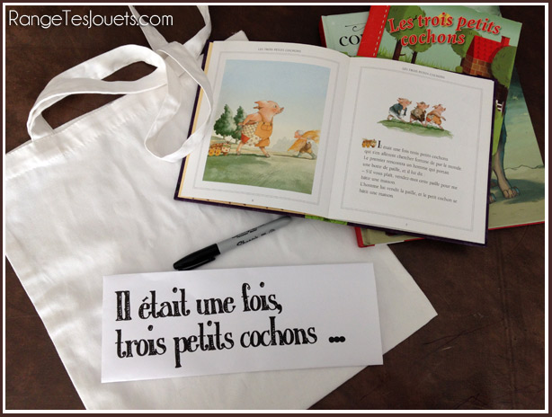 Tote bag personnalisé école